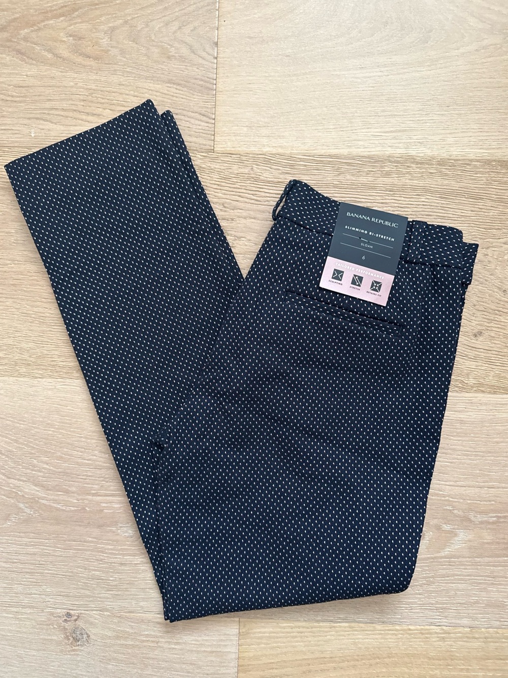 NWT Banana Republic Sloan Pants slimming Bi stretch